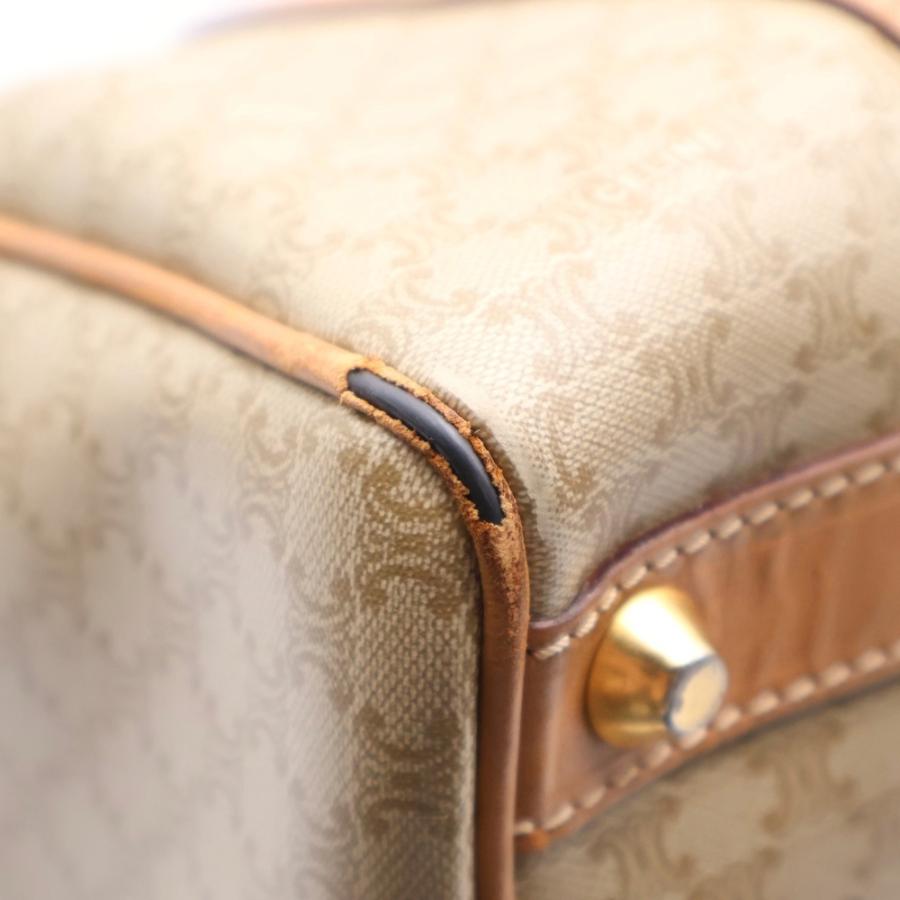 CELINE（セリーヌ） マカダム ミニボストンバッグ ハンドバッグ