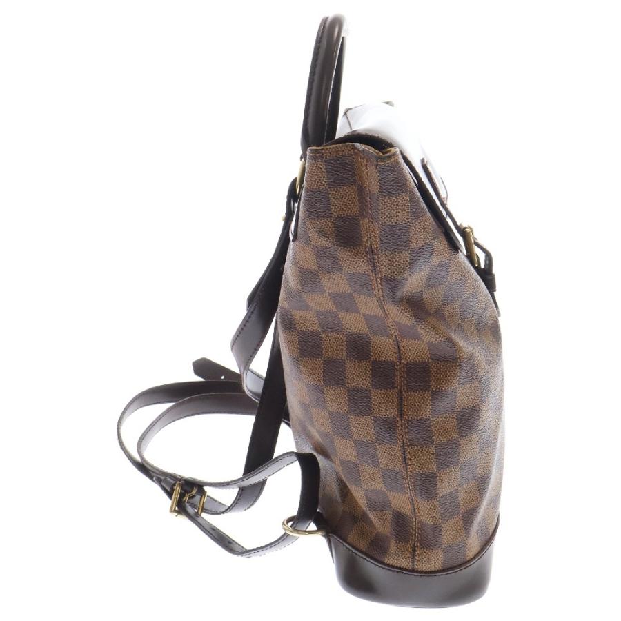 LOUIS VUITTON（ルイ・ヴィトン） ダミエ ソーホー レザー リュック