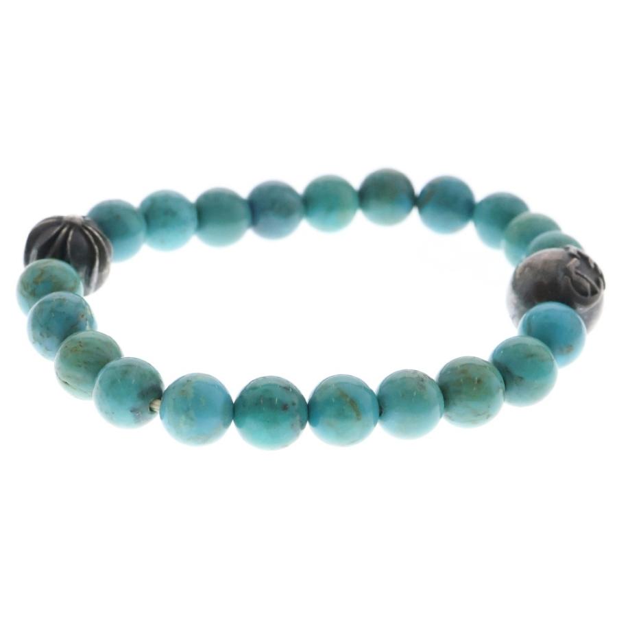 CHROME HEARTS（クロムハーツ） 8mm BEAD ビーズブレスレット シルバー