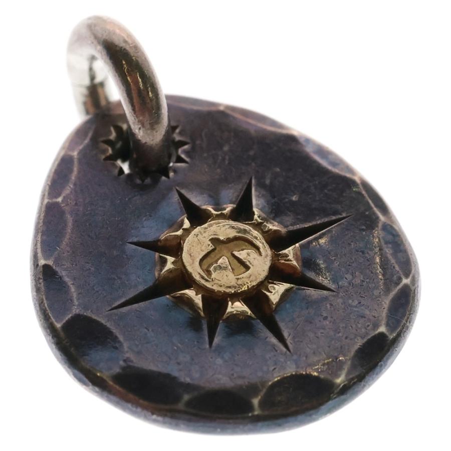 goro's（ゴローズ） たたきメタル小 ペンダントトップ シルバー