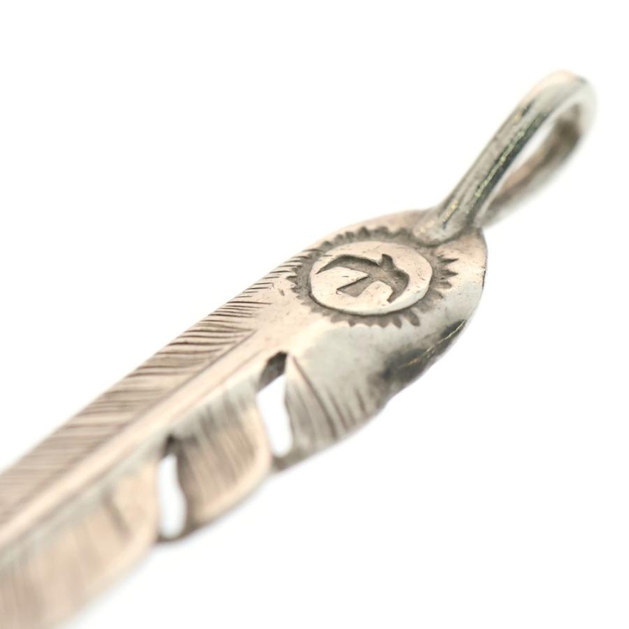 goro's（ゴローズ） SVフェザー大 ペンダントトップ シルバー : BRING