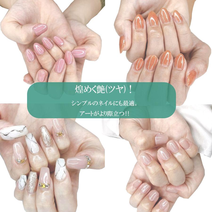 トップジェル トップコート ジェルネイル 国産 化粧品登録 ぷっくり 大