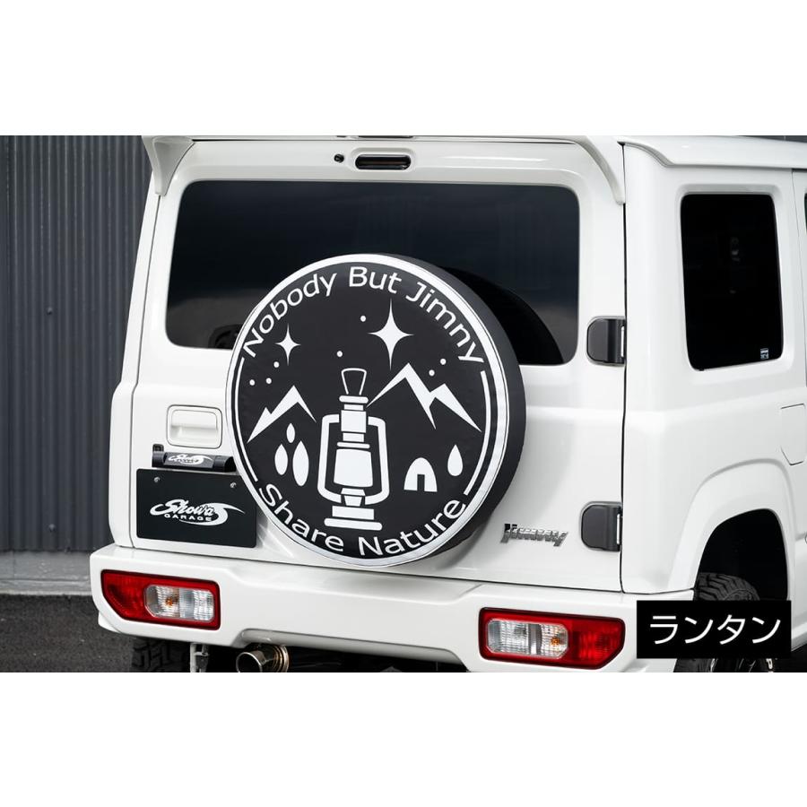 Showa Garage（ショウワガレージ） スペアタイヤカバー 絵柄タイプ