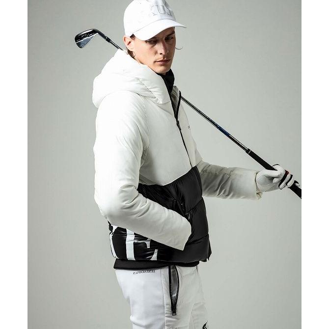 LUXE AKM PLUS リュクスエイケイエムプラス ゴルフ 袖ロゴバイカラー