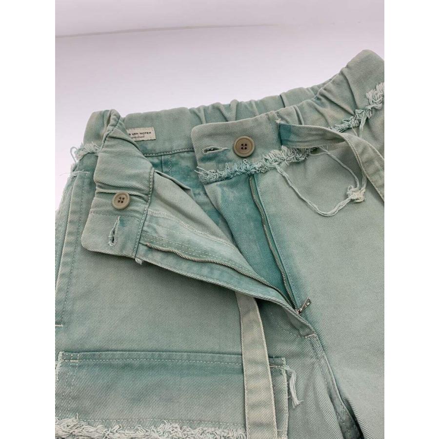 DRIES VAN NOTEN◇23SS/PAINT DENIM 6436 W.W.PANTS MINT/XS/コットン