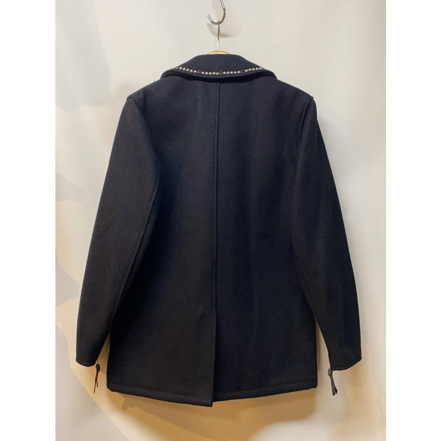 Schott◇×HTC/ウールメルトンダブルライダースジャケット/スタッズ/USA