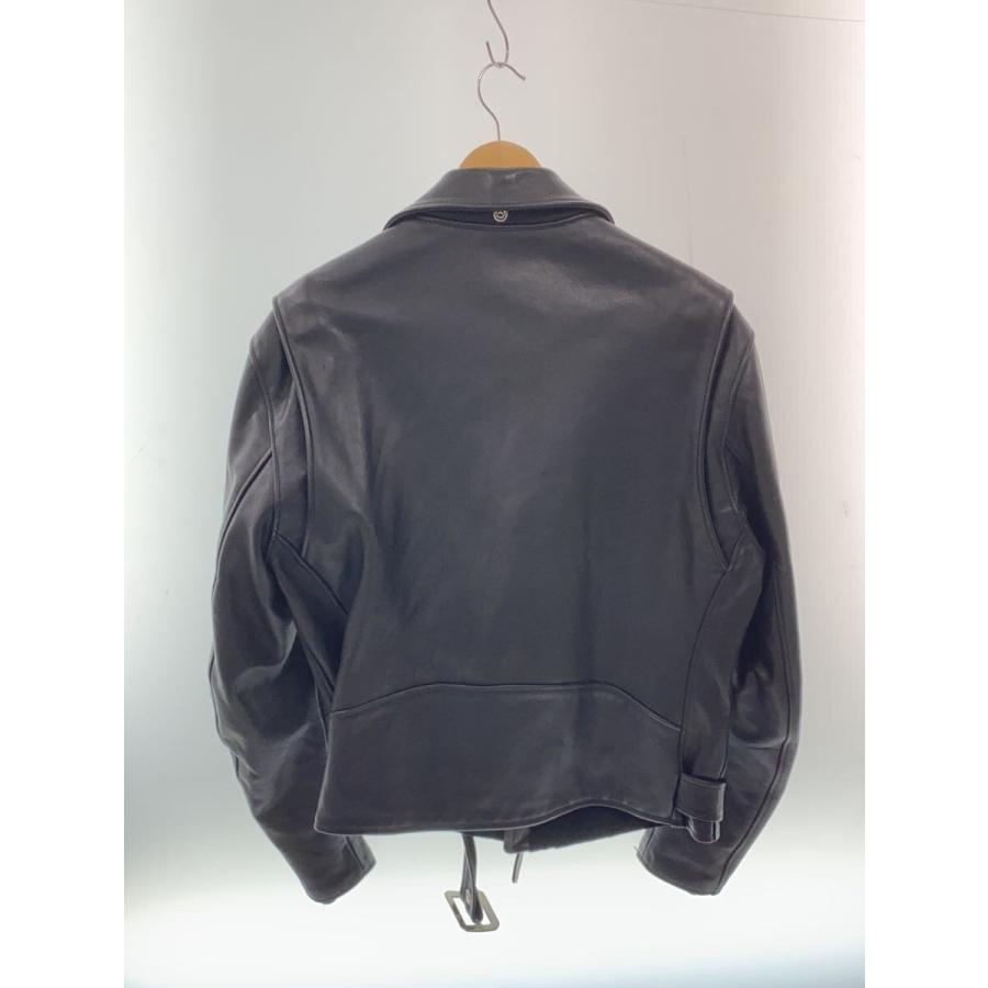 666 Leather Wear◇裏地赤キルティング/スティアハイド/日本製/ダブル