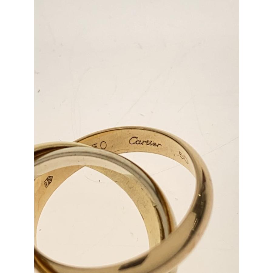 Cartier◇トリニティリング/指輪/AU750/9号/GLD/レディース/11.2g