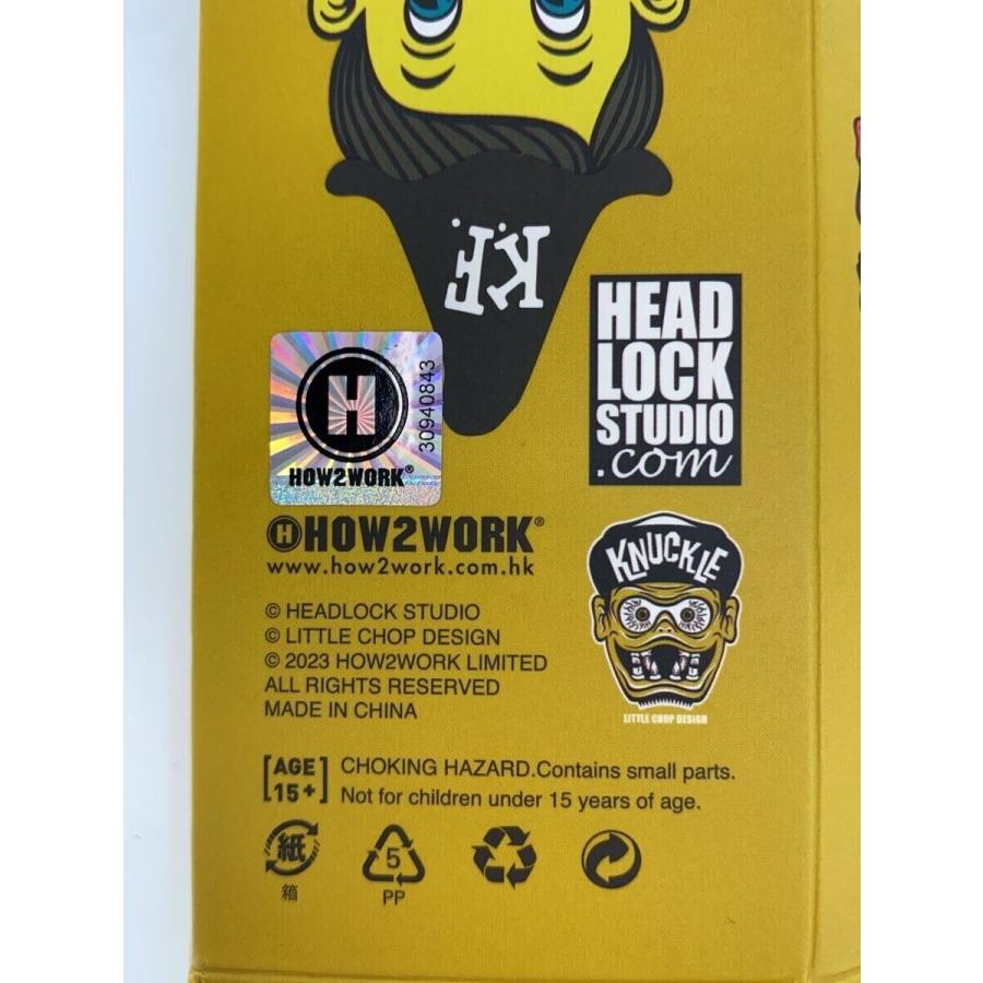 HEADLOCK STUDIO/インディーズソフビ/BONE HEAD/Kustom Monster World