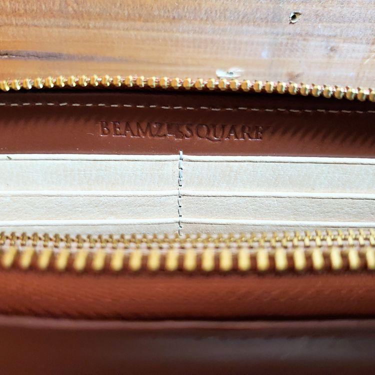 牛ヌメ革 長財布 ラウンドファスナー レザーラウンドファスナー ロング