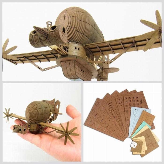 ペーパークラフト みにちゅあーとキット ジブリシリーズ 天空の城