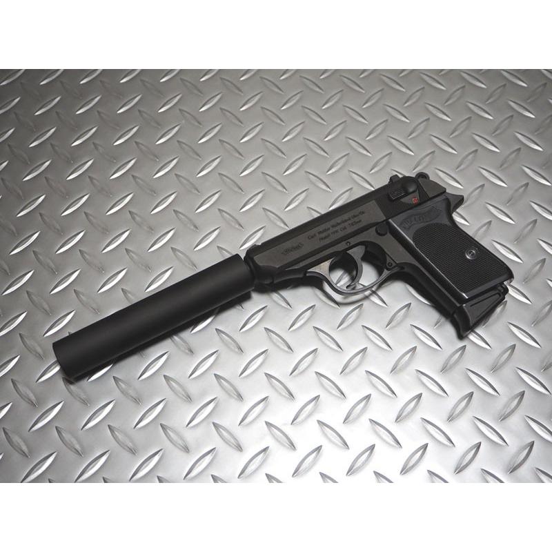 マルシン工業 モデルガン完成品 ワルサーPPK サイレンサーモデル