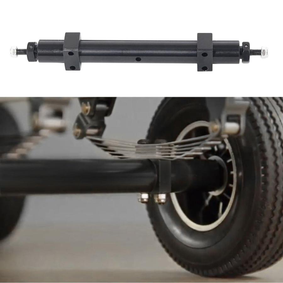 タミヤ1:14RCトレーラーカーアップグレードパーツ120mm用メタルリア