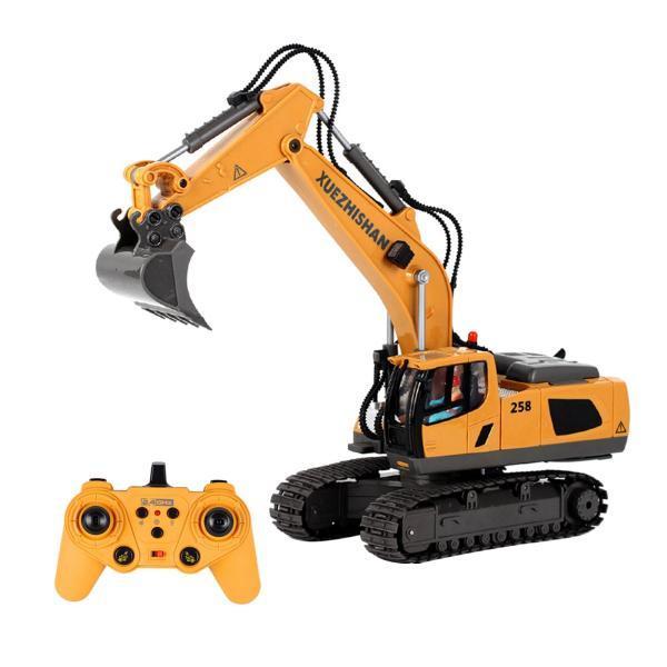 1:20ラジコンショベルカーディガー電気自動車おもちゃトラック2.4G