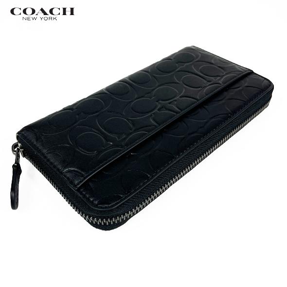 COACH（コーチ） アウトレット メンズ 財布 長財布 アコーディオン