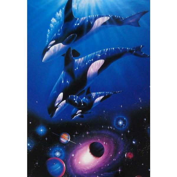 クリスチャン・リース・ラッセン『CHILDREN OF THE STARS』複製画