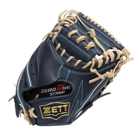 ゼット（ZETT） 爆買 （キッズ）少年軟式用グラブ 捕手用 ZEROONESTAGE
