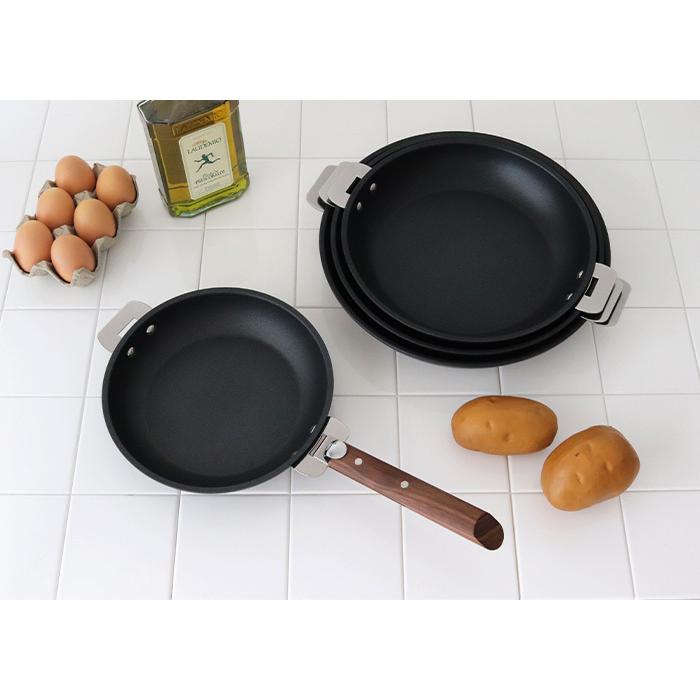 CRISTEL（クリステル） 鍋 ウルトラル フライパン 28cm ふた・ハンドル