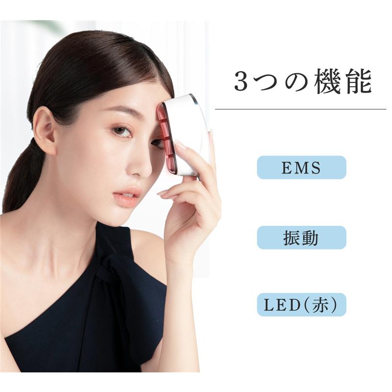 電動カッサ 美容器 美顔器 EMS マッサージ 温熱 コードレス 顔 全身