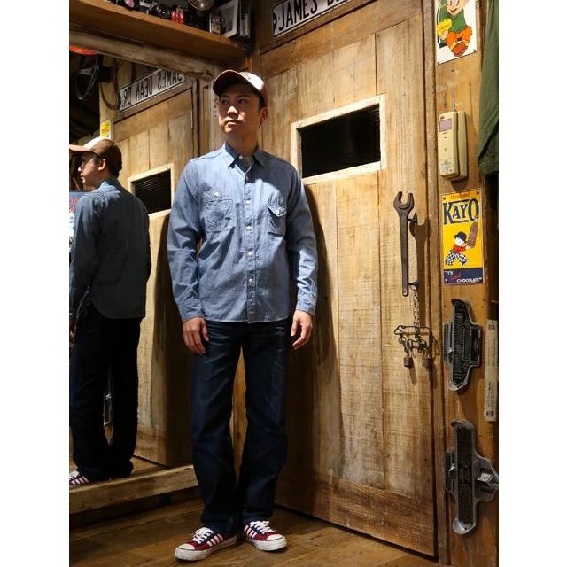 JELADO（ジェラード） 【送料無料】 “Smoker Shirt Indigo Chambray