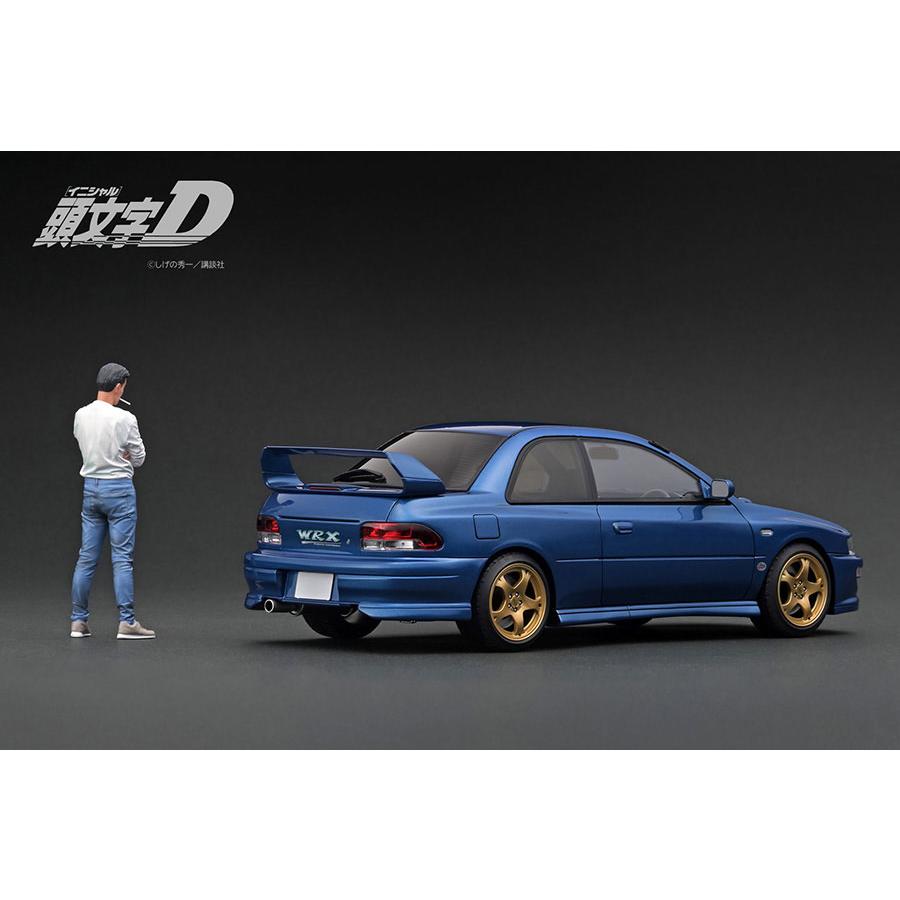 イグニッションモデル 1/18 頭文字D スバル インプレッサ WRX type R