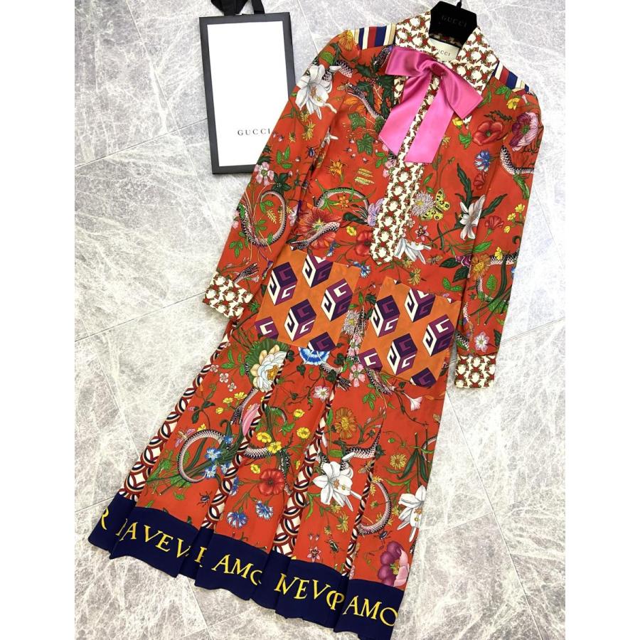 GUCCI 花柄 半袖ワンピース18-24ヶ月 GUCCI 花柄 半袖ワンピース18-24