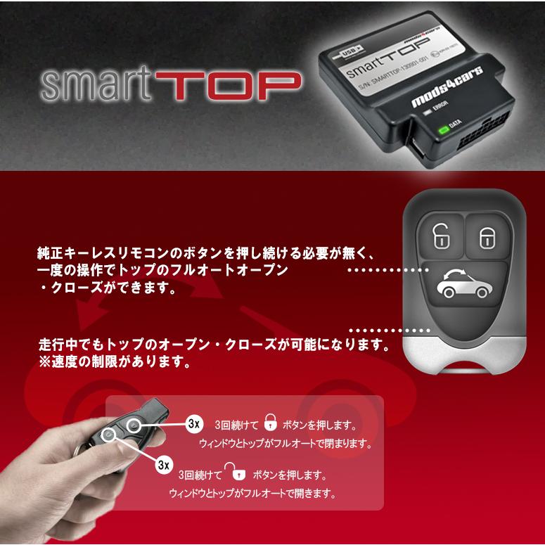 スマートトップ 2006〜 NC ロードスター 走行中でもワンタッチ 自動