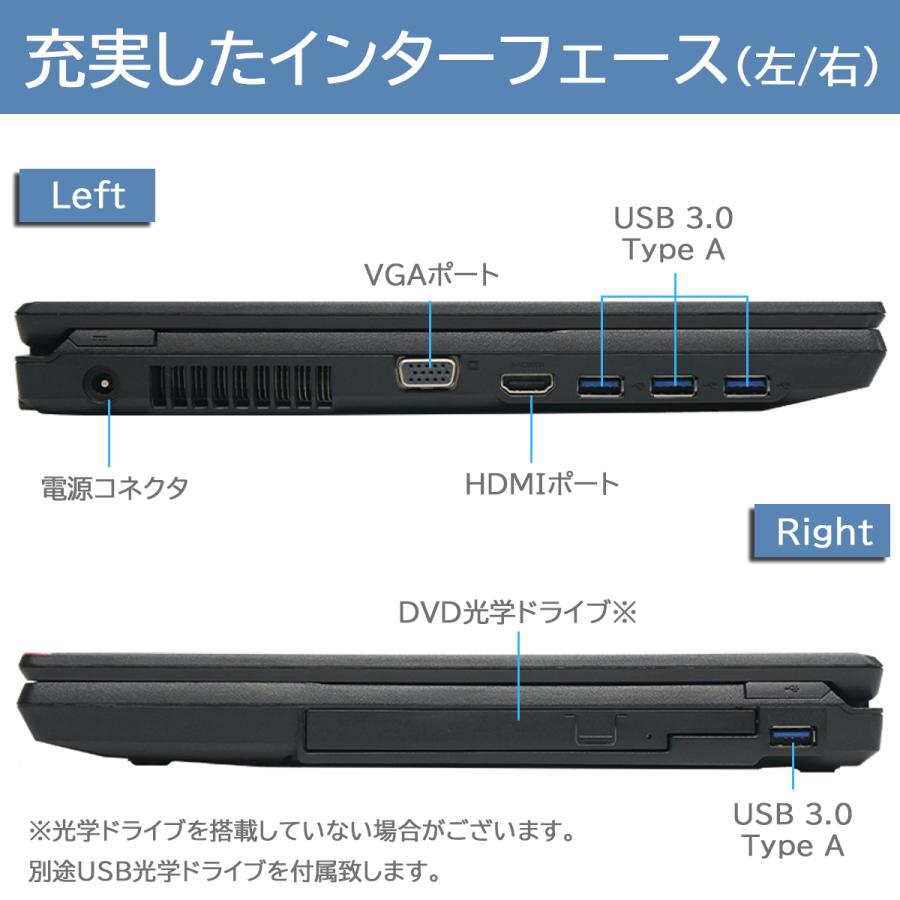富士通（FUJITSU） ノートPC 中古 ノートパソコン FMV Office 第6世代