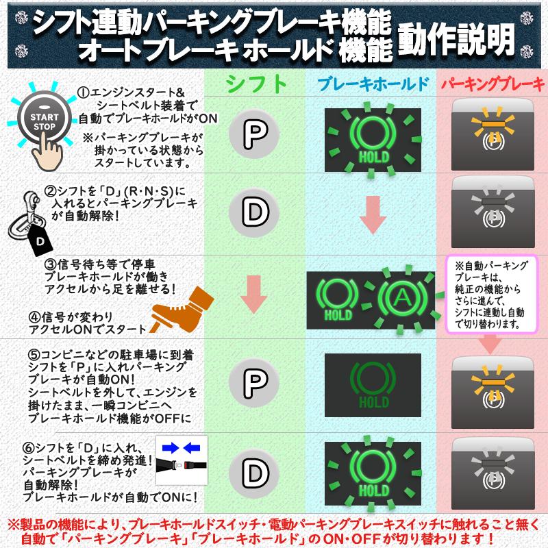 三菱 デリカD:5対応 シフト連動オートパーキング＆オートブレーキ