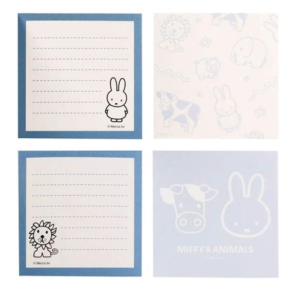 クツワ（KUTSUWA） ミッフィー スクエア メモ miffy MIFFY&ANIMALS