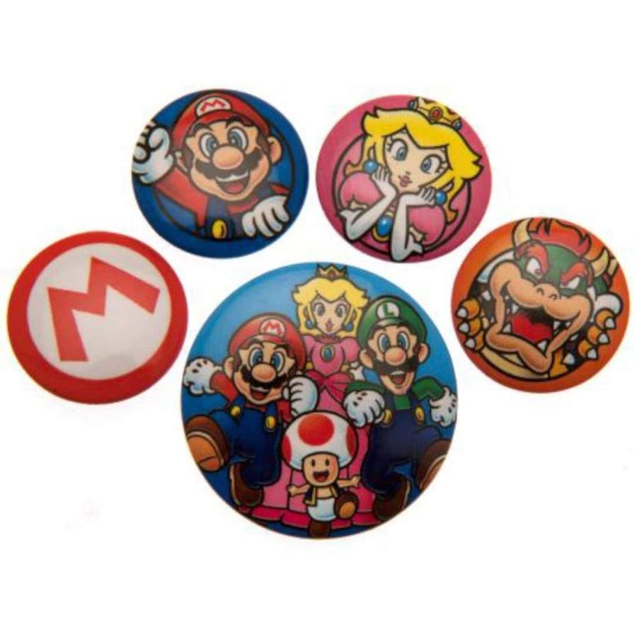 スーパーマリオブラザーズ) Super Mario オフィシャル商品 バッジ
