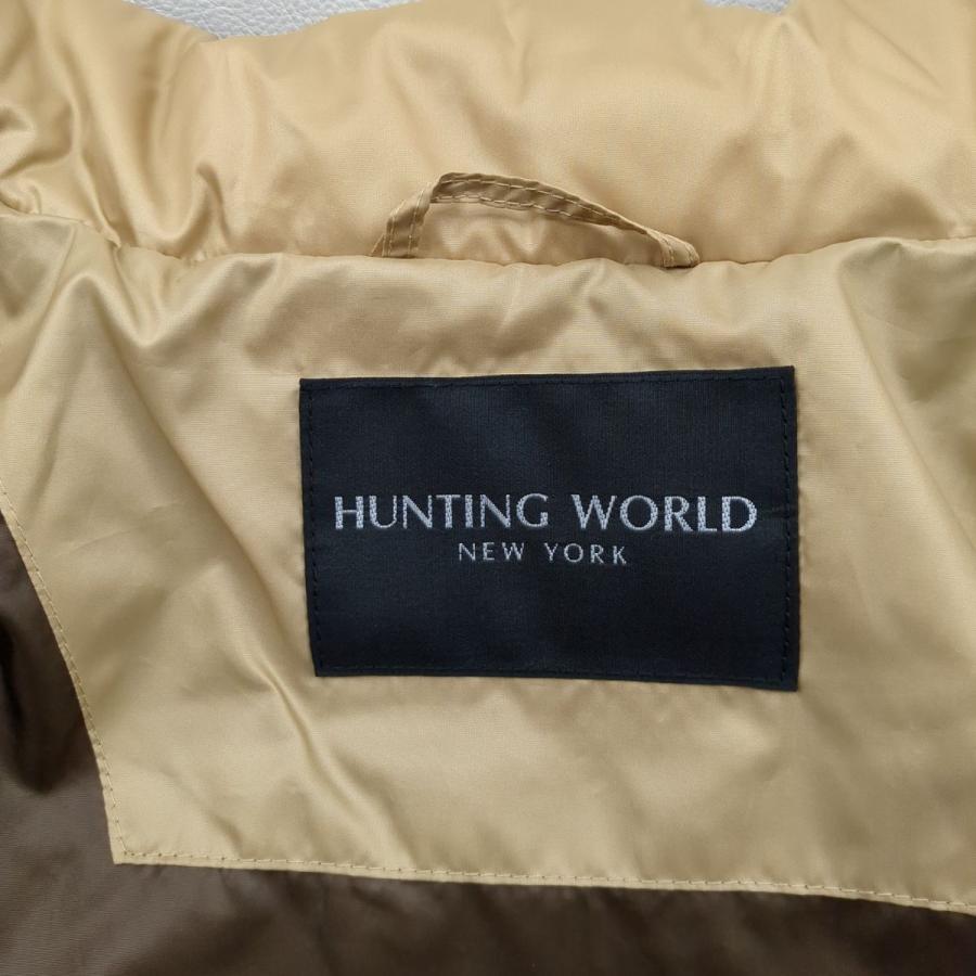 Hunting World（ハンティング・ワールド） ダウンジャケット ベージュ