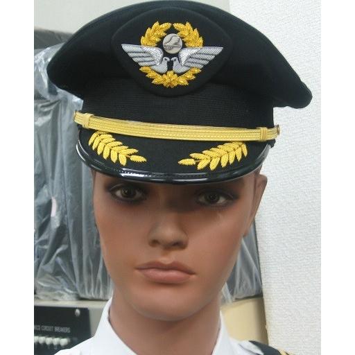 JAL-Typeパイロット制帽(JAL型・キャプテン用) ※画面右側 : パイロット