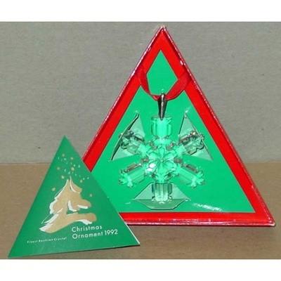 SWAROVSKI（スワロフスキー） 『1992 クリスマスオーナメント』 168690