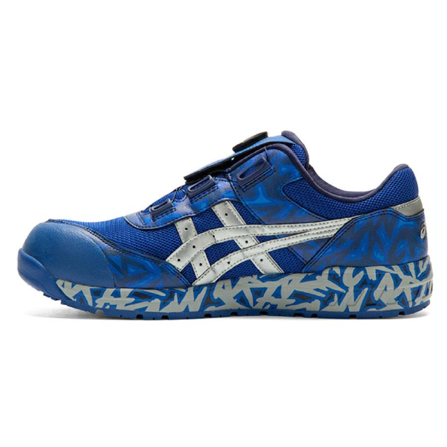 ASICS（アシックス） 限定生産 WINJOB BLUE Boa asics ダイヤル式安全