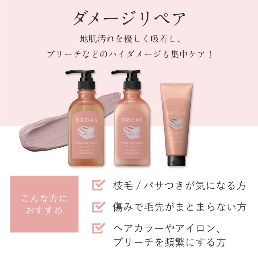 DROAS（ドロアス） シャンプートリートメントセット シャンプーメンズ
