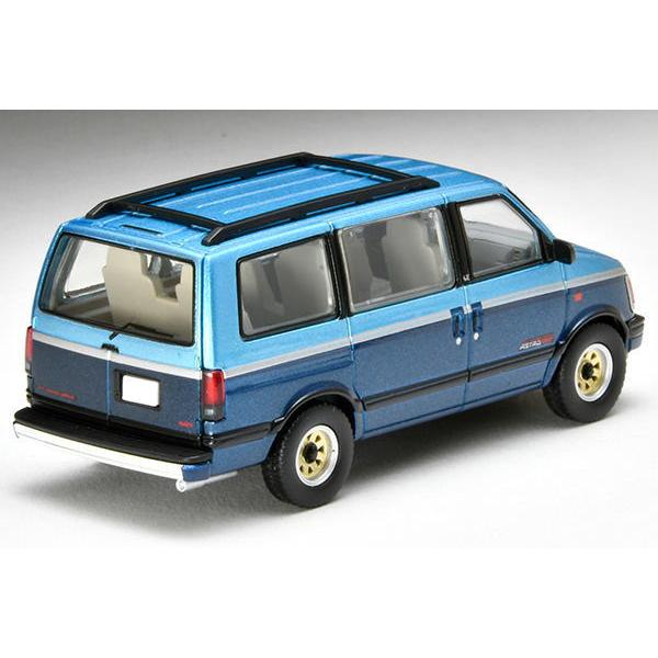 トミカ 1/64 シボレーアストロ LT AWD (94年式) 水色/紺 トミカ