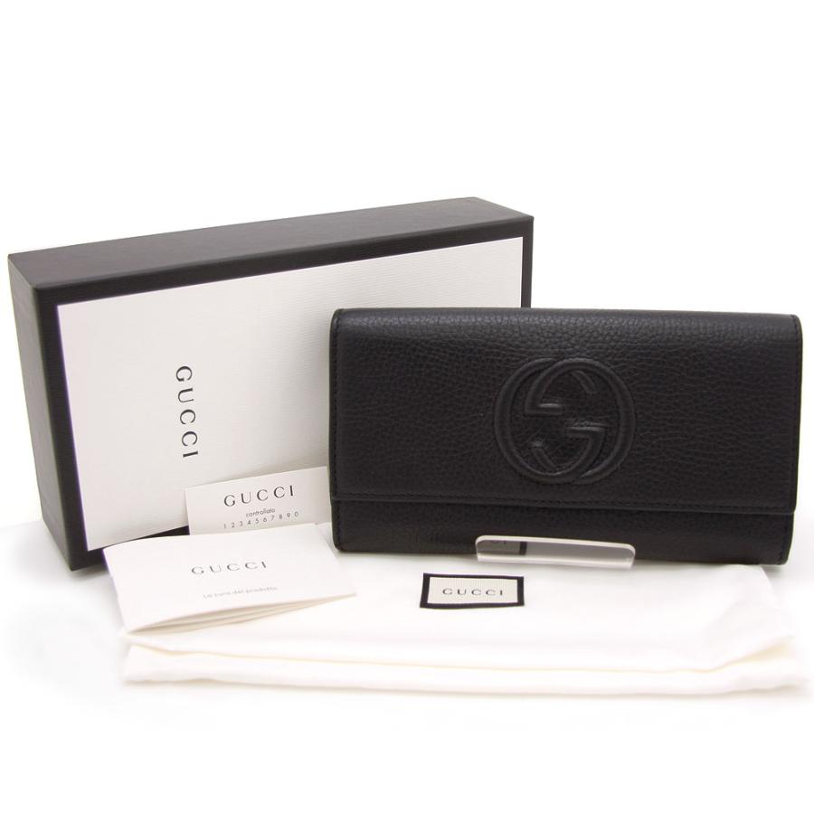 GUCCI（グッチ） 長財布 インターロッキングG ソーホー ロング