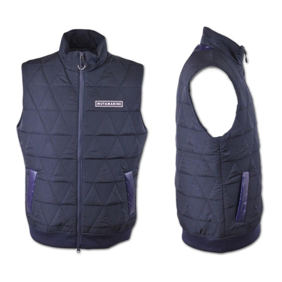 muta（ムータ） ダウンベスト メンズ マリン ゴルフ ゴルフウェア