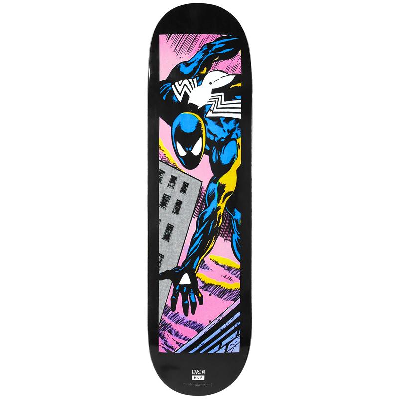 HUF（ハフ） スケボー デッキ スパイダー マーベル HUF X SPIDER-MAN