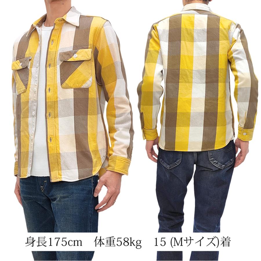 JELADO（ジェラード） フランネル ワークシャツ ユニオンワーカーズ