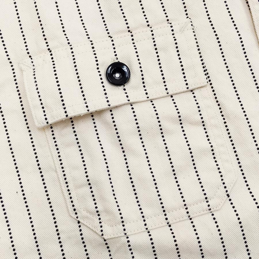 SUGAR CANE シュガーケーン ワークシャツ 8.5oz ホワイトウォバッシュ