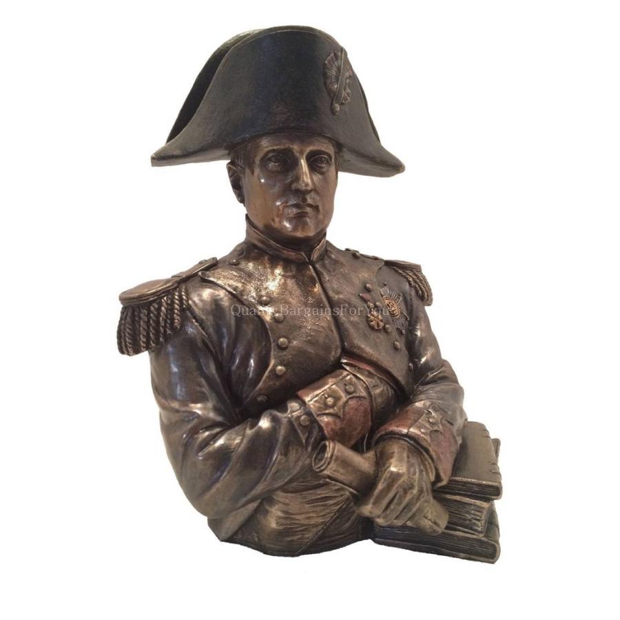 フランス皇帝 ナポレオン・ボナパルトの胸像（肖像）彫像 人物彫刻