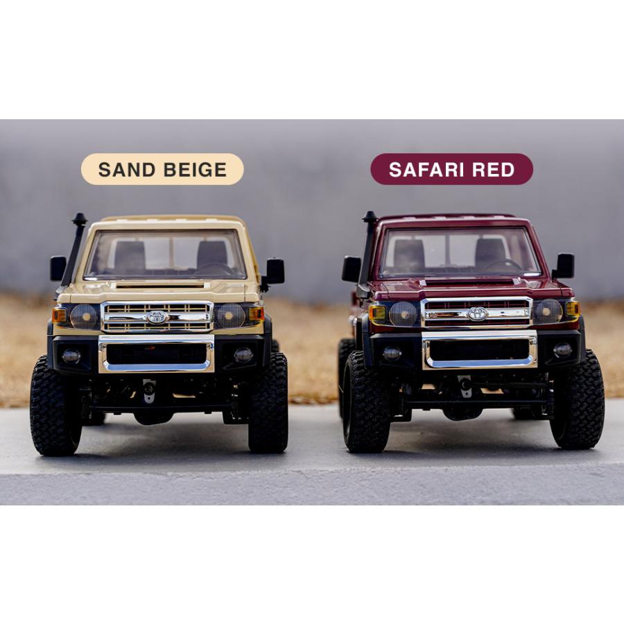 WPL JAPAN トヨタ ランドクルーザー79 1/12 アウトドアラジコン 4WD 四