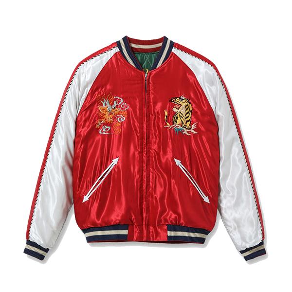 TAILOR TOYO テーラー東洋 スカジャンTT15791-145 JAPAN MAP×GOLD