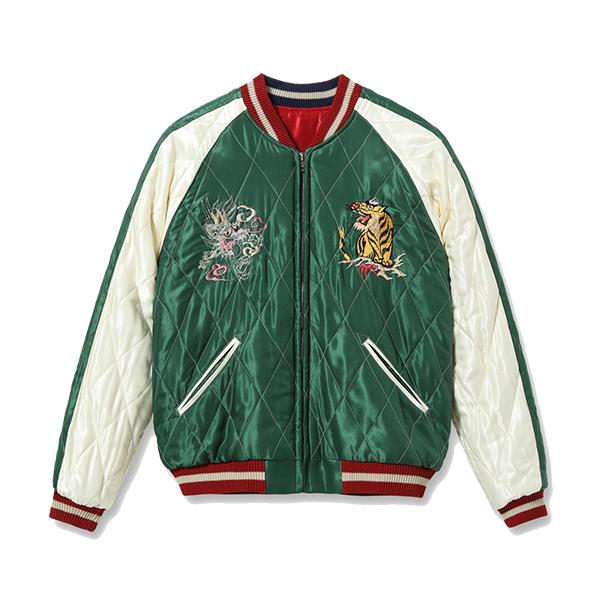 TAILOR TOYO テーラー東洋 スカジャンTT15791-145 JAPAN MAP×GOLD