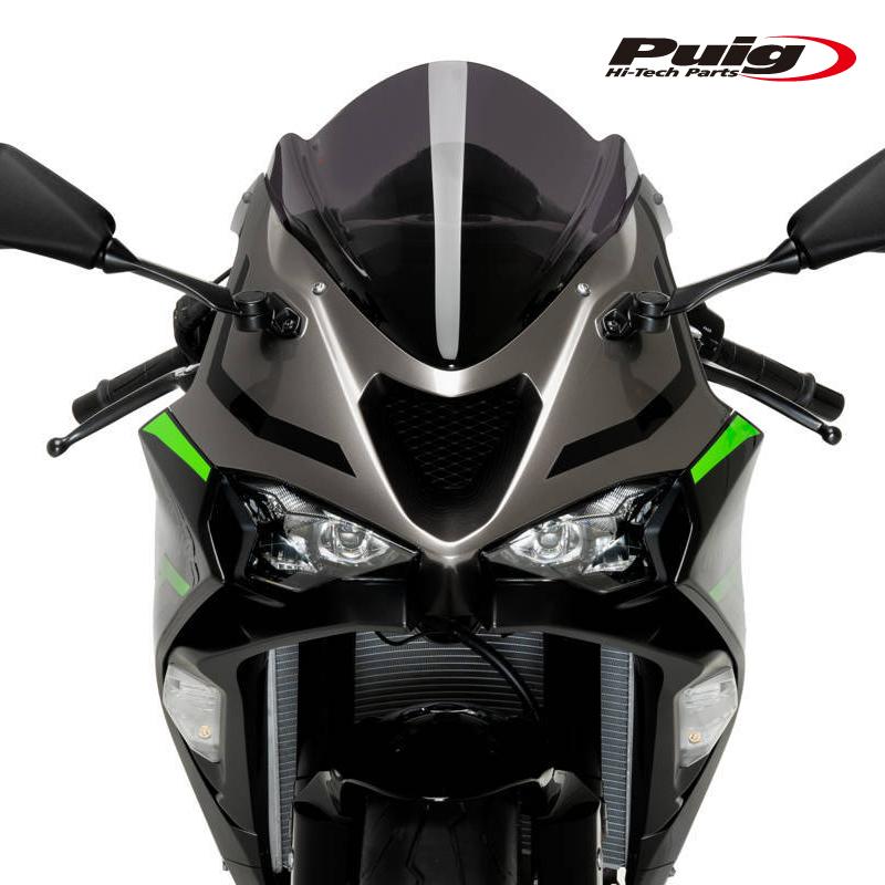 Puig（プーチ） Puig 21831F Z-RACING SCREEN [DARK SMOKE] Kawasaki