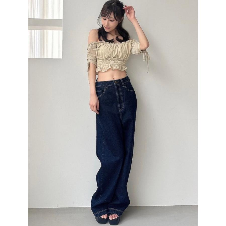 RESEXXY（リゼクシー） バックリボンデニムパンツ 即納 限定価格