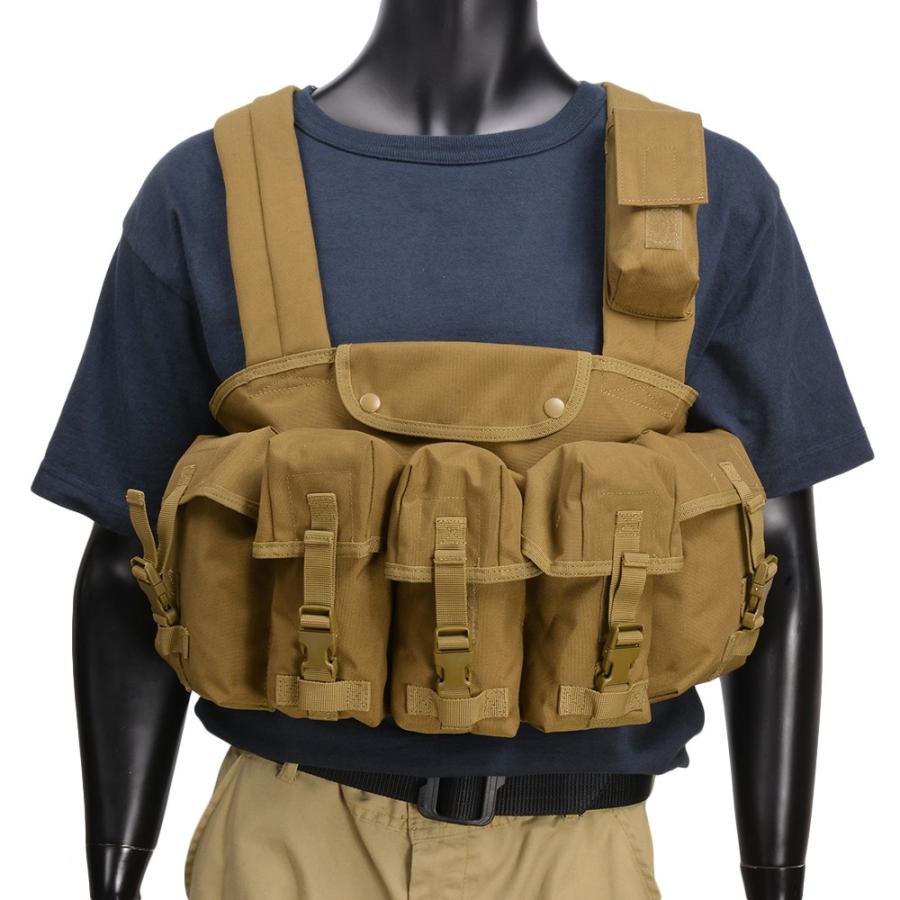 CONDOR チェストリグ 7Pocket M4マガジン6本 CR [ コヨーテブラウン