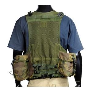 イギリス軍放出品 タクティカルベスト DPM迷彩 ポーチ8個付き [ 良い
